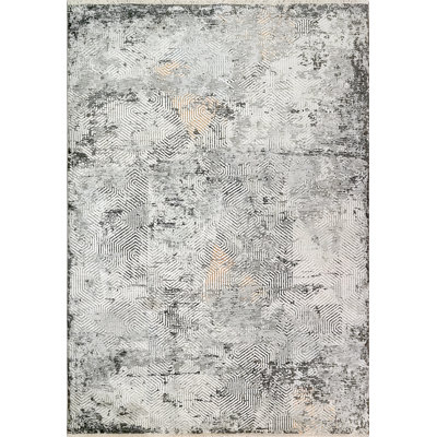 Tapis abstrait gris