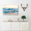 Kavourotrypes Beach In Greece In Abstract - Wrapped Canvas-55310378