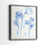 Inky Daffodils I - reproduction encadrée de qualité supérieure - prête à être accrochée - aucun clou requis - aucun clou requis-31874790-31874791
