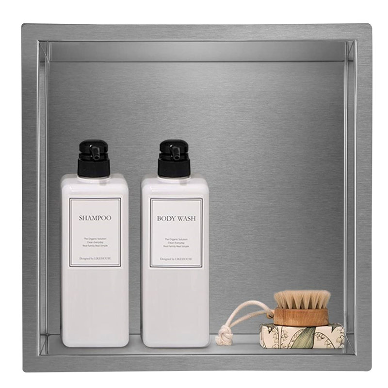 Shower Niche 304 Stainless Steel (Brushed Finish)