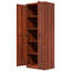 Garde-manger à 2 portes, armoire de rangement autoportante avec tablettes à 5 niveaux et 2 tablettes réglables pour la salle à manger-1497900407