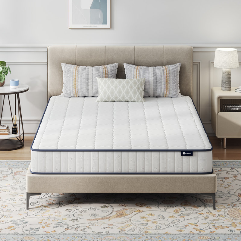 18cm Medium Open Coil Mattress, 135 x 190 cm