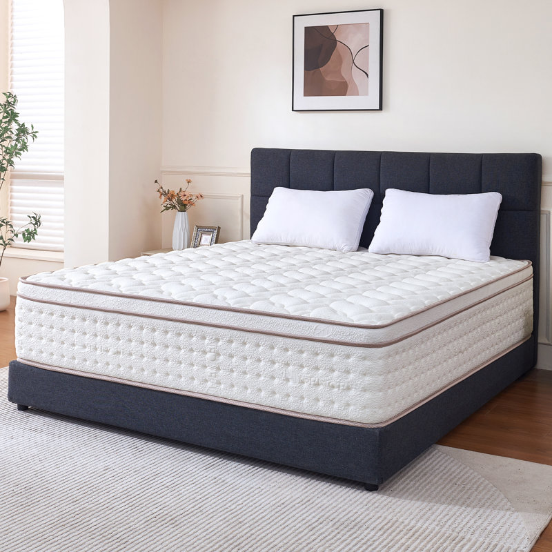 Queblox Pocket Sprung Mattress, Double (4'6)
