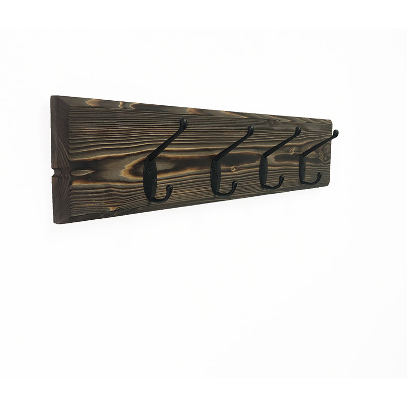 Porte-manteau mural Bragdon, Gris classique