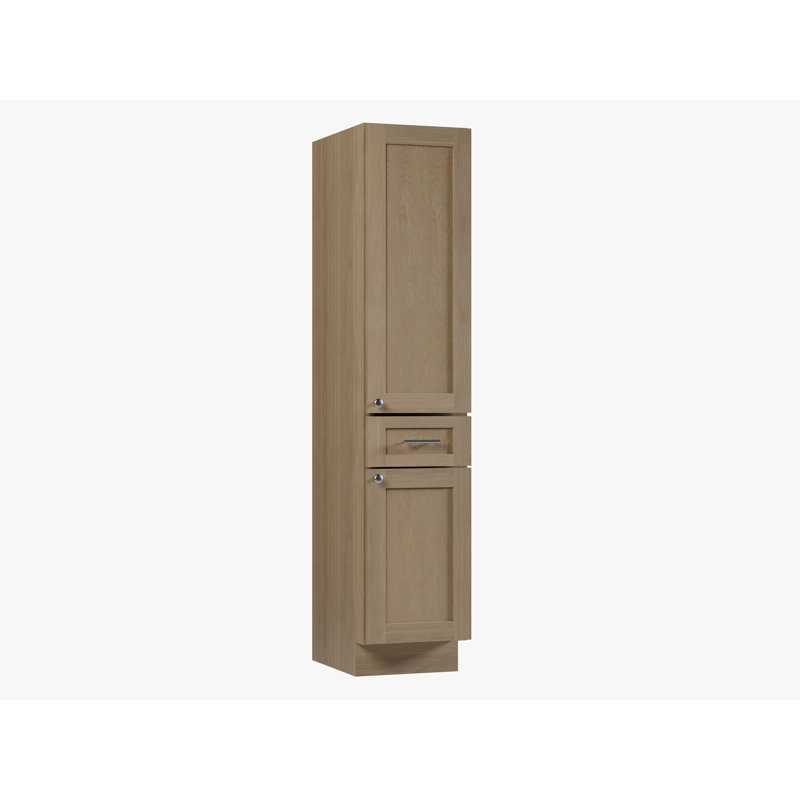 Armoire de salle de bain Disar, Satin