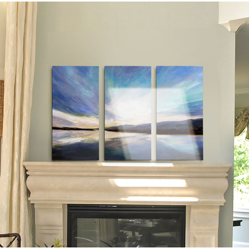 « salt flats i », impression multi-pièces sur toile, H 24 po x l 36 po x P 1,5 po