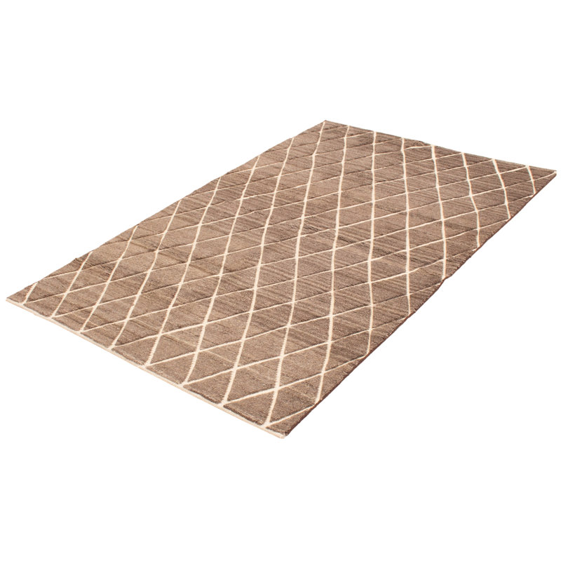 Tapis brun foncé Grogan 6 pi 0 po x 9 pi 3 po