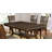 Dining Table With Open Lower Shelf