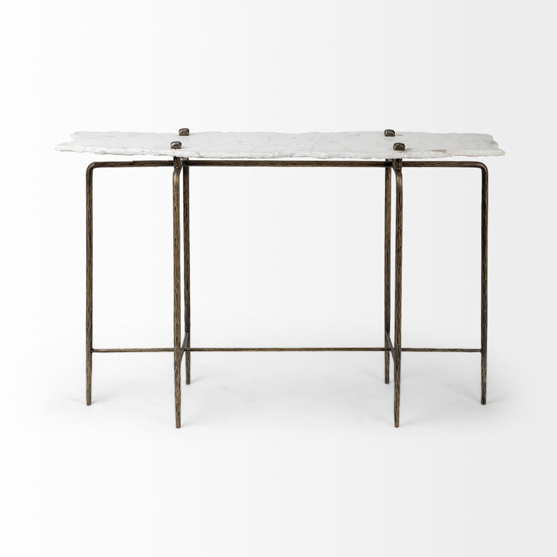 Yair 50'' W Console Table, White