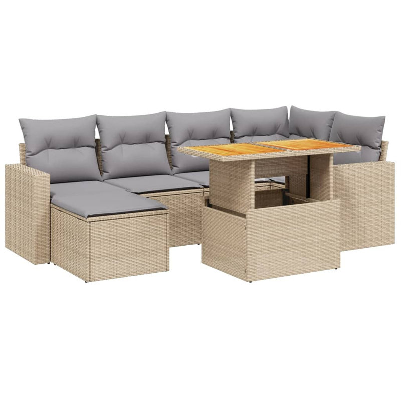 Ensemble de canapé de jardin Vidaxl
