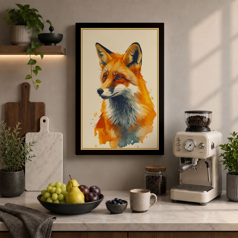 Print, 30x20 - 76.2 x 50.8 cm, Teal Border