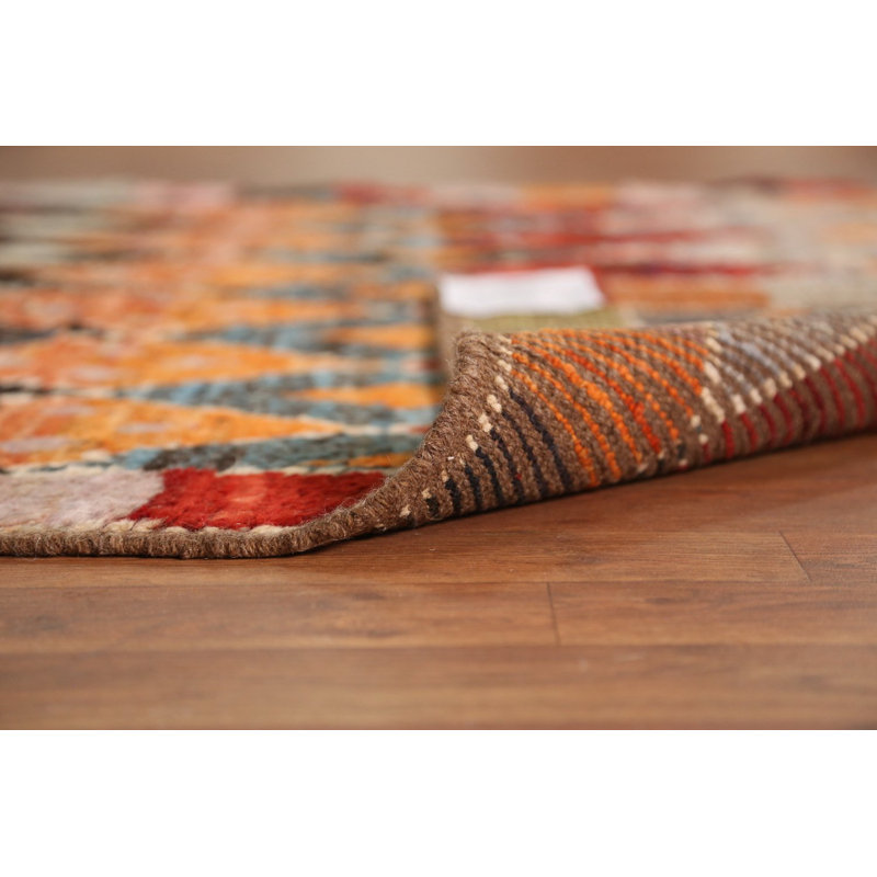 Tapis marocain à motif géométrique treillis 5 x 6
