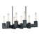 Jeterson 8 - Light Dimmable Square / Rectangle Chandelier