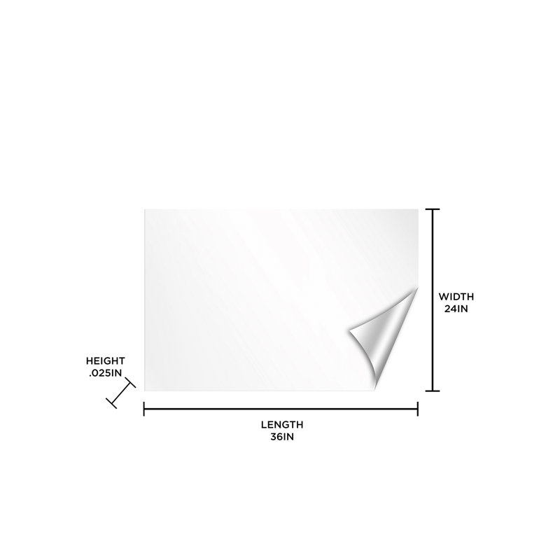 Keristen Abstract Non-Wall Damaging Chalkboard Decal