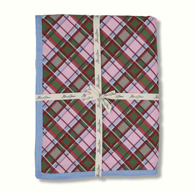 Holiday Plaid Tablecloth