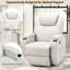 Faux Leather Lift Assist Recliner-1747626516