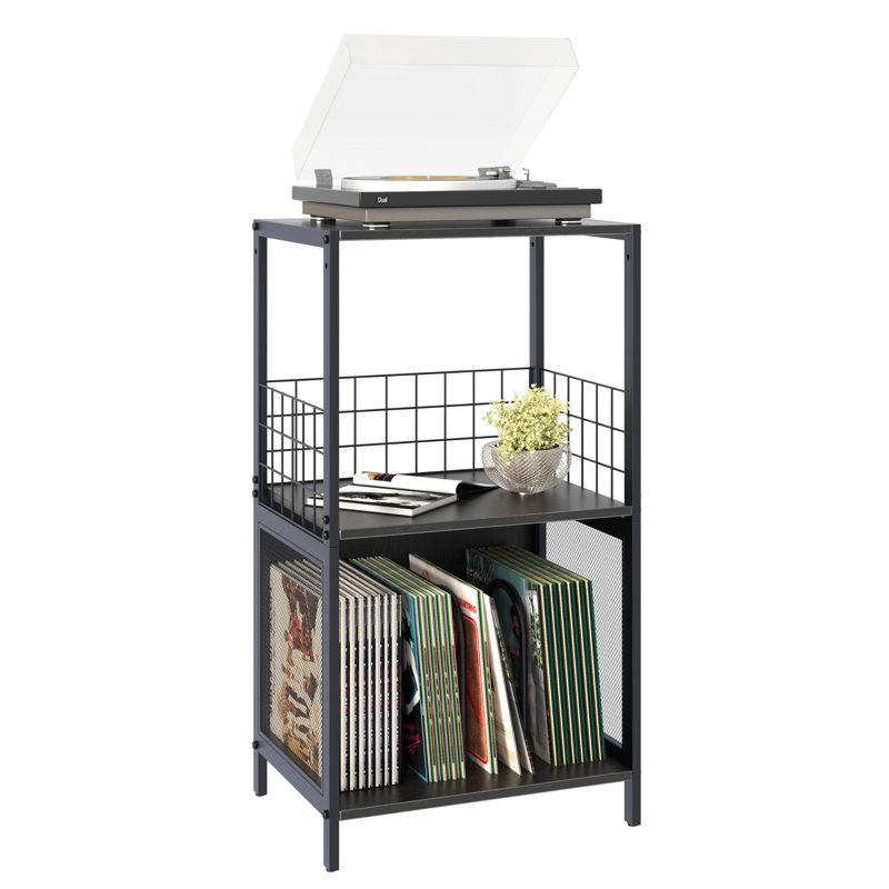 Manufactured Wood,Metal 72.5cm H Media Shelves