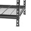 Étagère en métal robuste à 5 niveaux, l 48 po x P 24 po x H 72 po, support de rangement réglable, assemblage sans boulon, capacité de charge totale de 4 000 lb, pour le garage, le sous-sol, l'entrepôt, noir