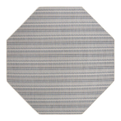 Evolet Striped Indoor / Outdoor Rug