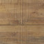 Table de bout à 2 tiroirs en bois massif avec pieds croisés