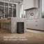 Reset 8 Gallon Kitchen Trash Can, Stainless Steel Hand Free Step Trash Can with Quiet-Close Lid-1503978182