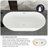 62.99 '' x 28.74 '' Soaking Plastic / Acrylic Bathtub