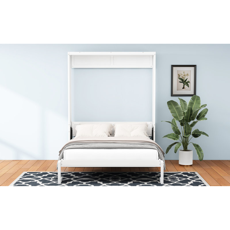 Bureau de lit - Design épuré pour les espaces de vie modernes - Blanc, pour des études pratiques et peu encombrantes