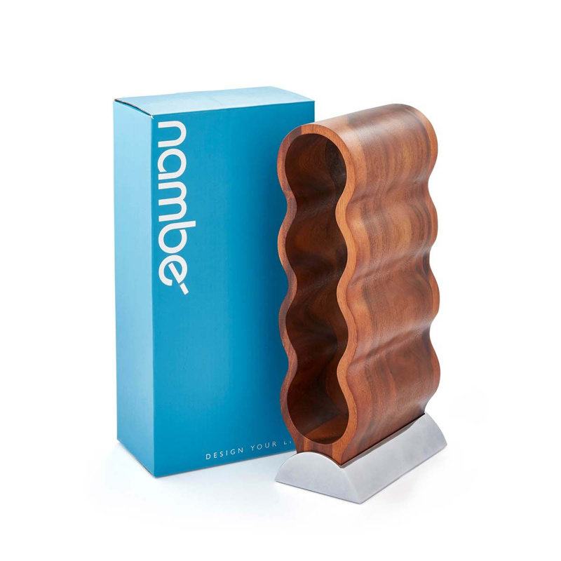 Nambe Curvo Wine Rack