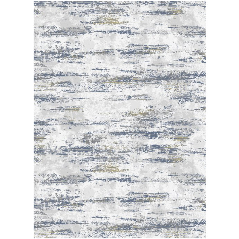 Performance Abstract Indoor Rug, Rectangle 3'11" x 5'3"