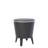 Keter 32 Qt. Cool Bar Cooler Outdoor Weather Resistant Patio Furniture 2 in 1 Pop Up Cocktail Side Table and Beverage Cooler Combo-28926748