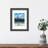 Dragoja Black Wood Picture Frame with Mat-826469185