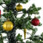 OneConcept 5.91' H Lighted Artificial Pine Christmas Tree