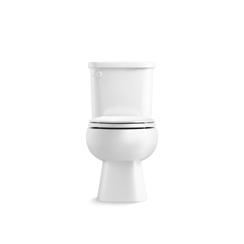 Windham Two-Piece Round-Front Toilet 1.28 Gpf