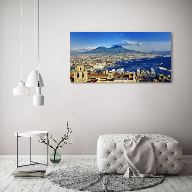 Naples Italy - Wrapped Canvas Print