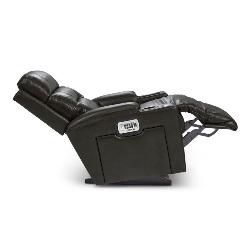 Fauteuil inclinable électrique Neo, Cuir synthétique gris