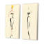«Fashion Woman», impression sur toile 2 pièces-1496036060-1496036061