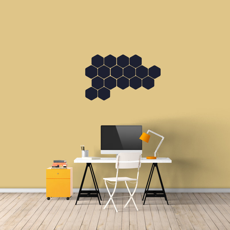Abstract Wall Decal, Navy