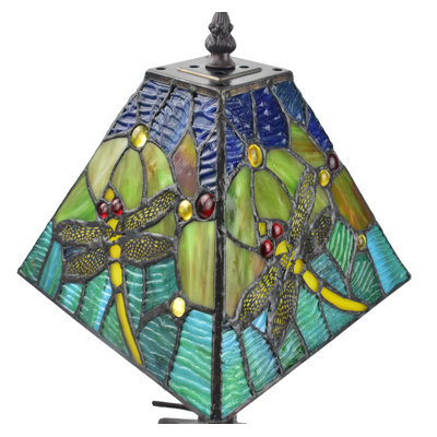 Tiffany Metal Table Lamp