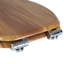 East Urban Home Premium Toilet Seat Toilet Seat With Soft Close, MDF Wood Core, Softclose Hinge, Antibacterial, Design Decor-489617090