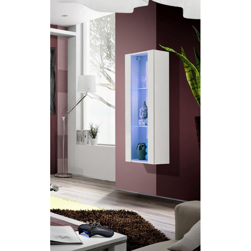 Display Cabinet, White