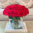 Centre de table Roses dans un vase-1160893089