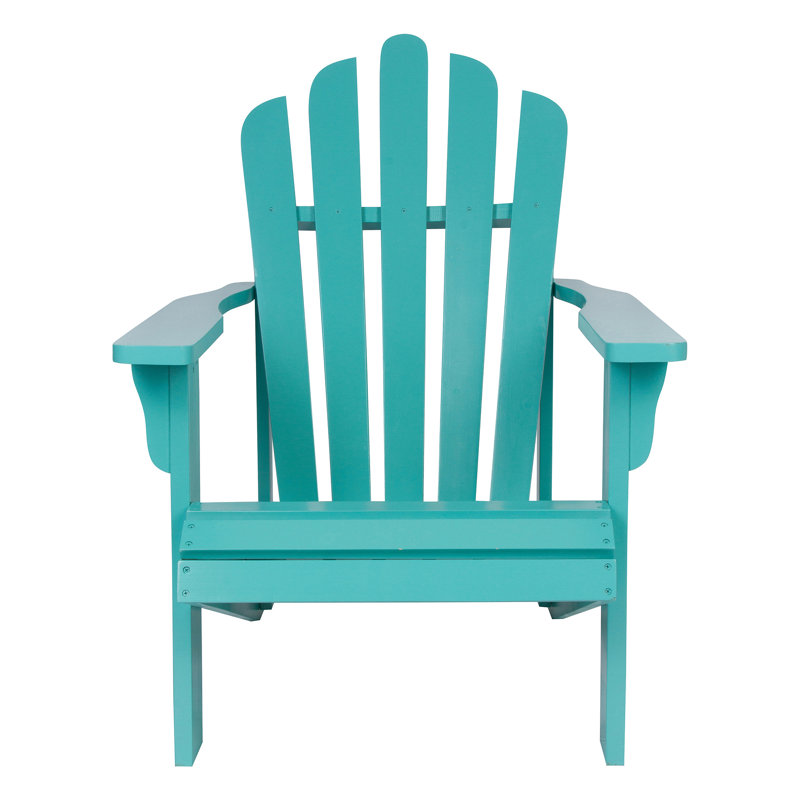 Westport Outdoor Adirondack Chair, Aqua