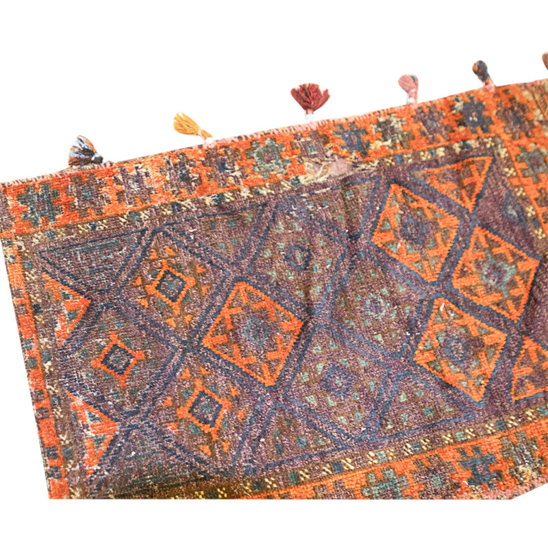 Tapis multicolore de haute qualité noué à la main