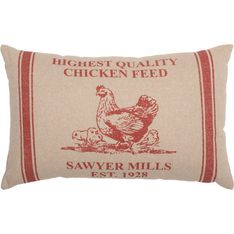 Sawyer Mill Rectangular Cotton Pillow Cover & Insert