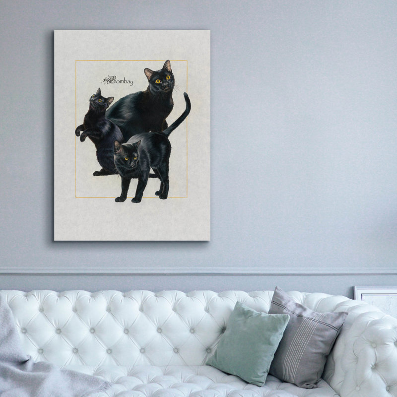 «Bombay» par Barbara Keith sur, H 54 po x l 40 po x P 1,5 po