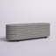 Banc de rangement rembourré Delray-1838329137