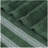 Tylique Zero Twist Cotton Ribbed Modern Geometric Border Soft Highly-Absorbent Hand Towel-361755720