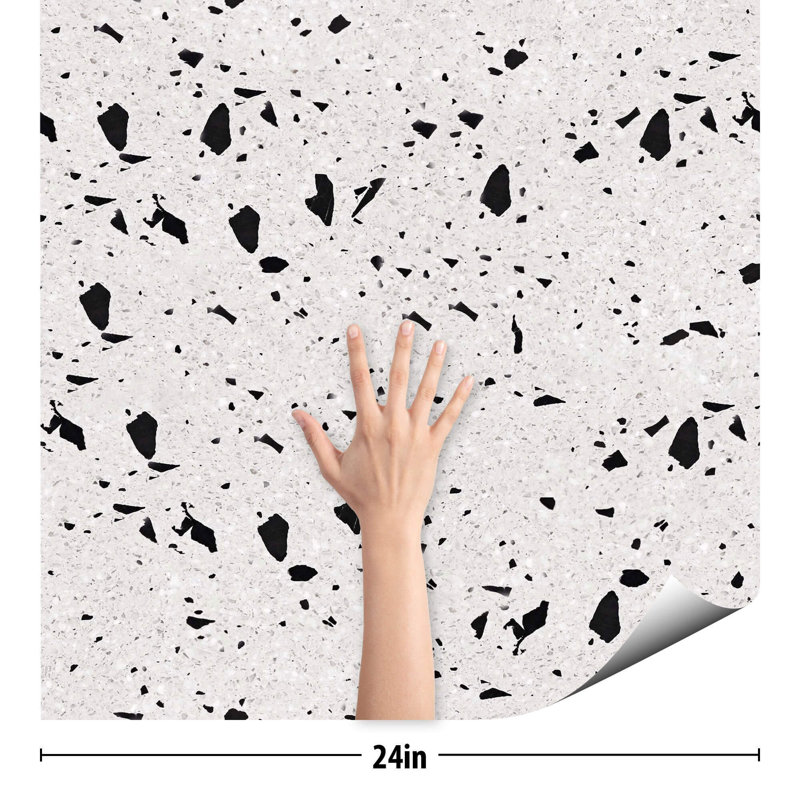Peel & Stick Abstract Tile, 2' W x 4' L