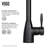 Graham 16" H 1-handle Pull-Down 2-Function Sprayer Kitchen Faucet-100097120
