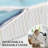 3 Inch Medium Firm Double-Layer Memory Foam Mattress Topper, Washable Zipper Cotton Cover With Adjustable Non-Slip Straps-1996001055